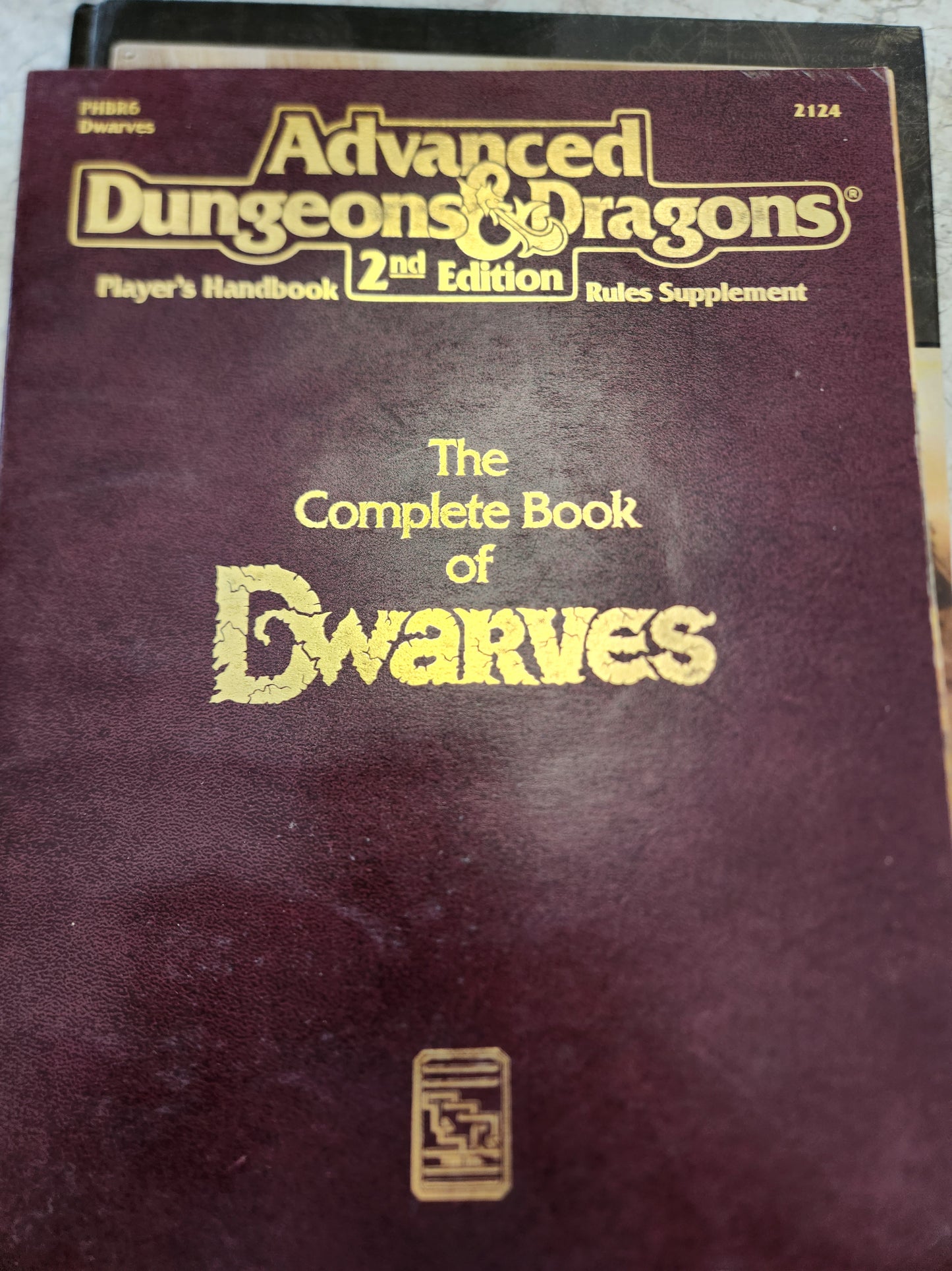 THE COMPLETE BOOK OF DWARVES PHBR6 1991 Dungeons & Dragons Handbook