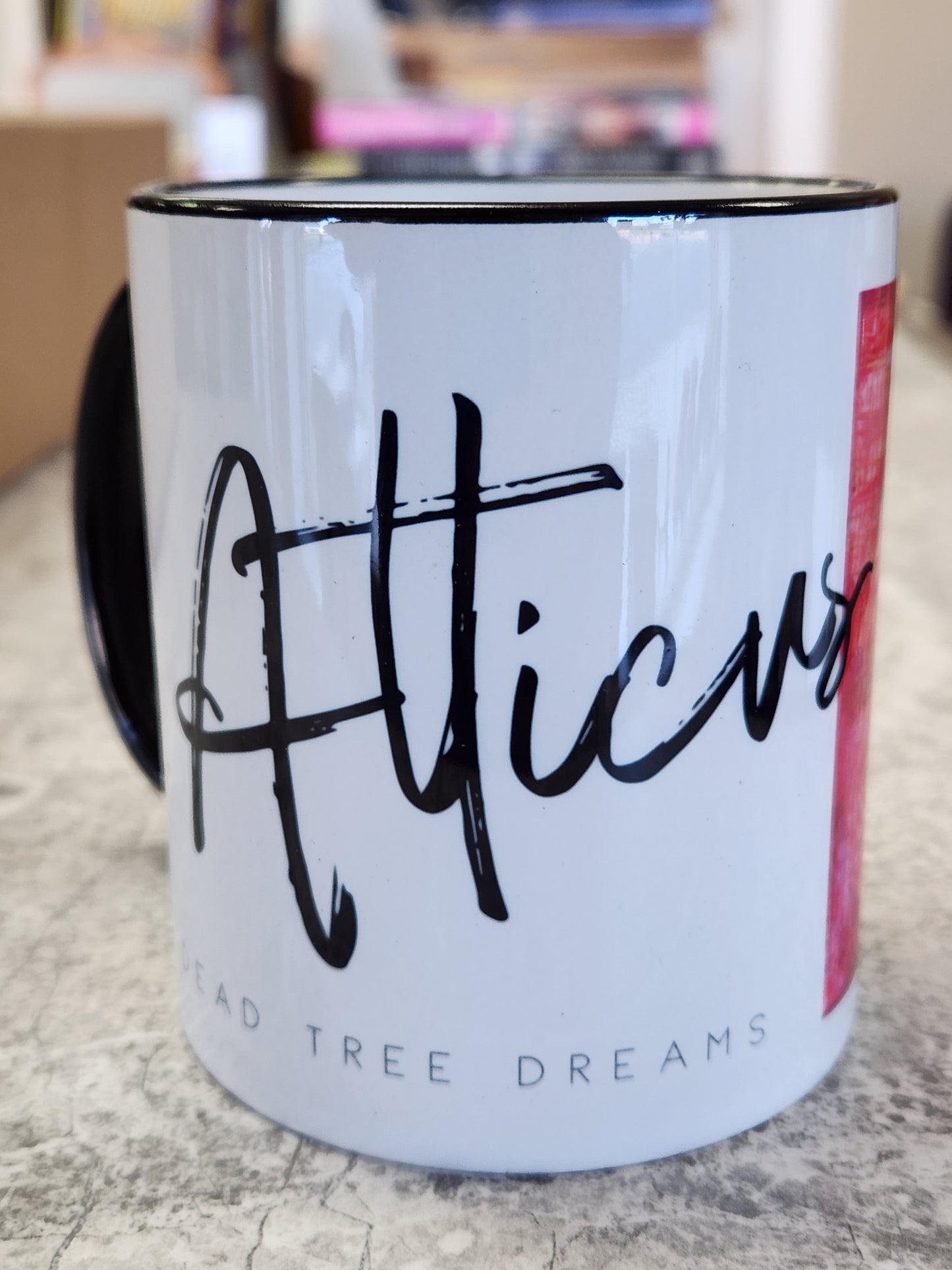 Atticus Coffee Mug - Dead Tree Dreams Bookstore
