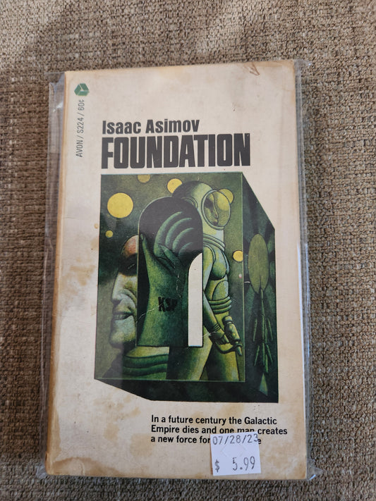 "Foundation" by Isaac Asimov. First Avon Printing + - Dead Tree Dreams Bookstore