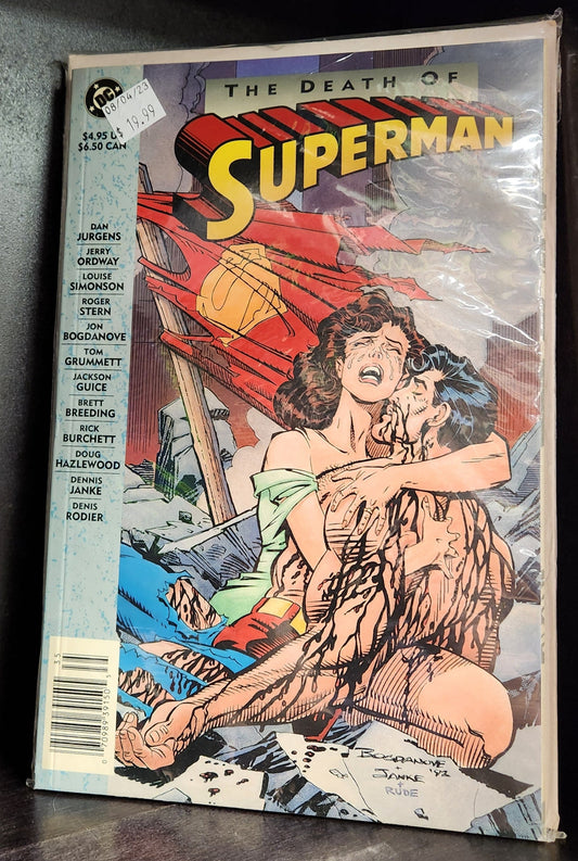 "The Death of Superman" DC Comics, 1st Edition - Dead Tree Dreams Bookstore