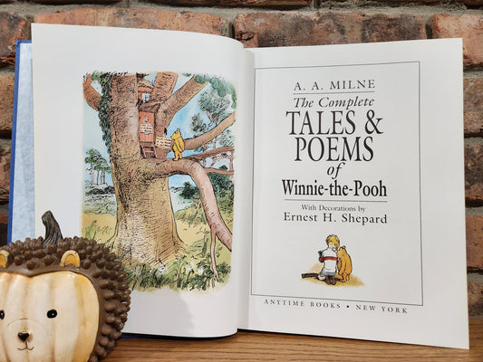 The Complete Tales and Poems of Winnie-the-Pooh Hardcover –  by A. A. Milne (Author), Ernest H. Shepard (Illustrator)