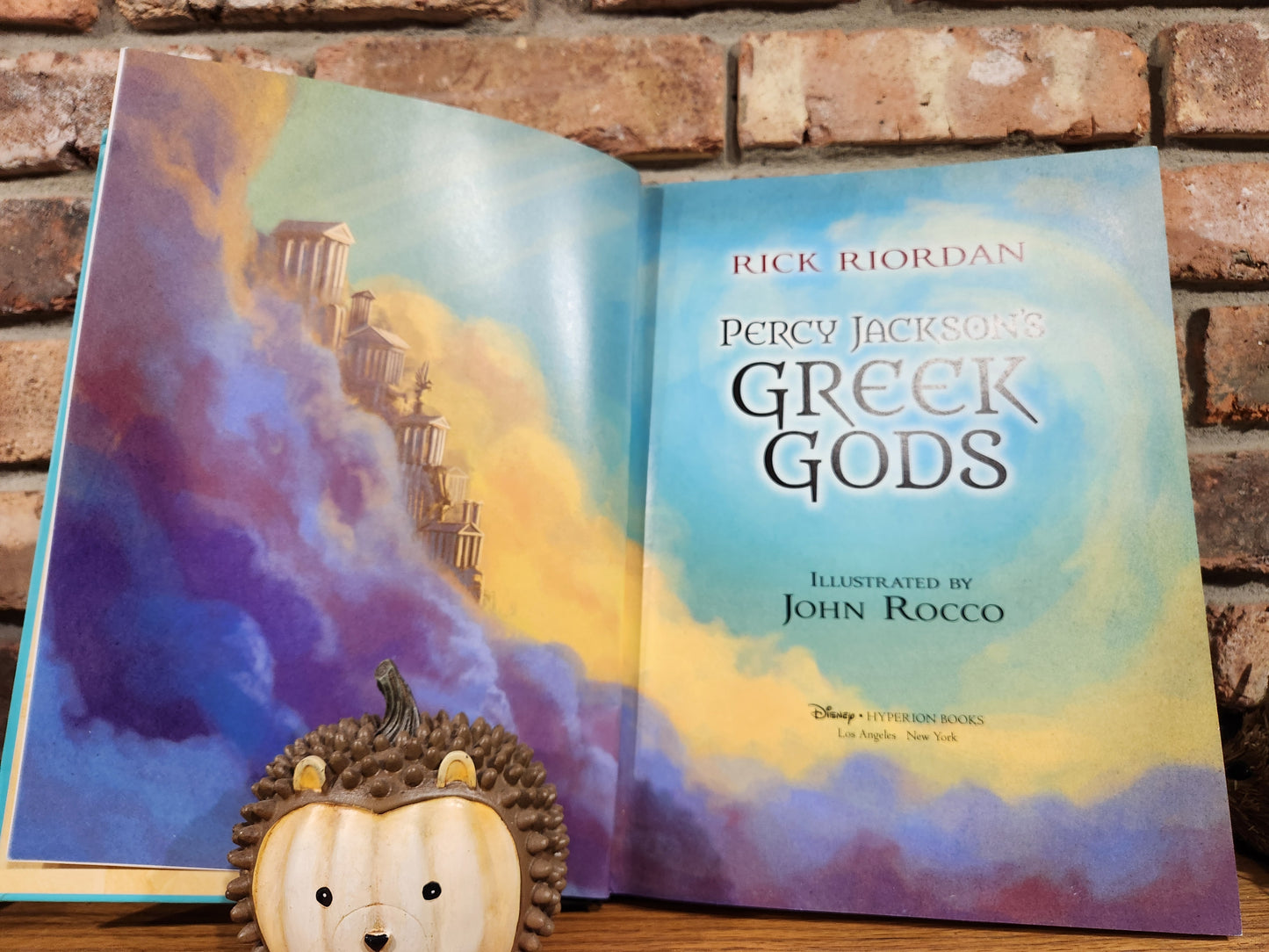 Percy Jackson's Greek Gods Hardcover – Illustrated,  by Rick Riordan (Author)