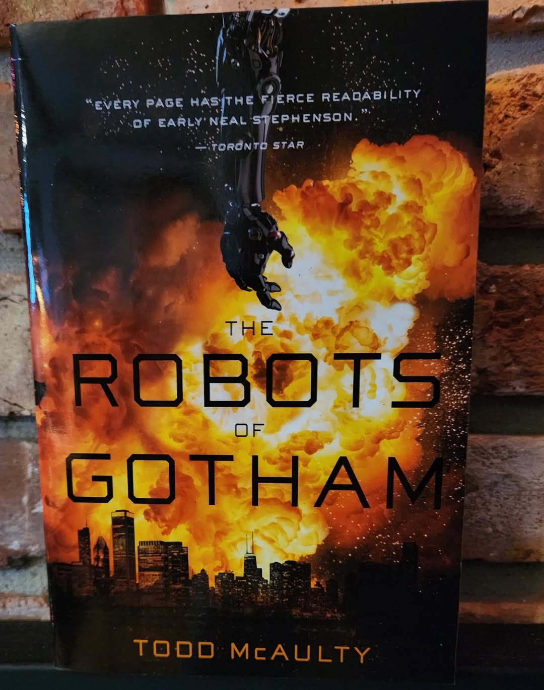 The Robots Of Gotham Paperback by Todd McAulty (Author)