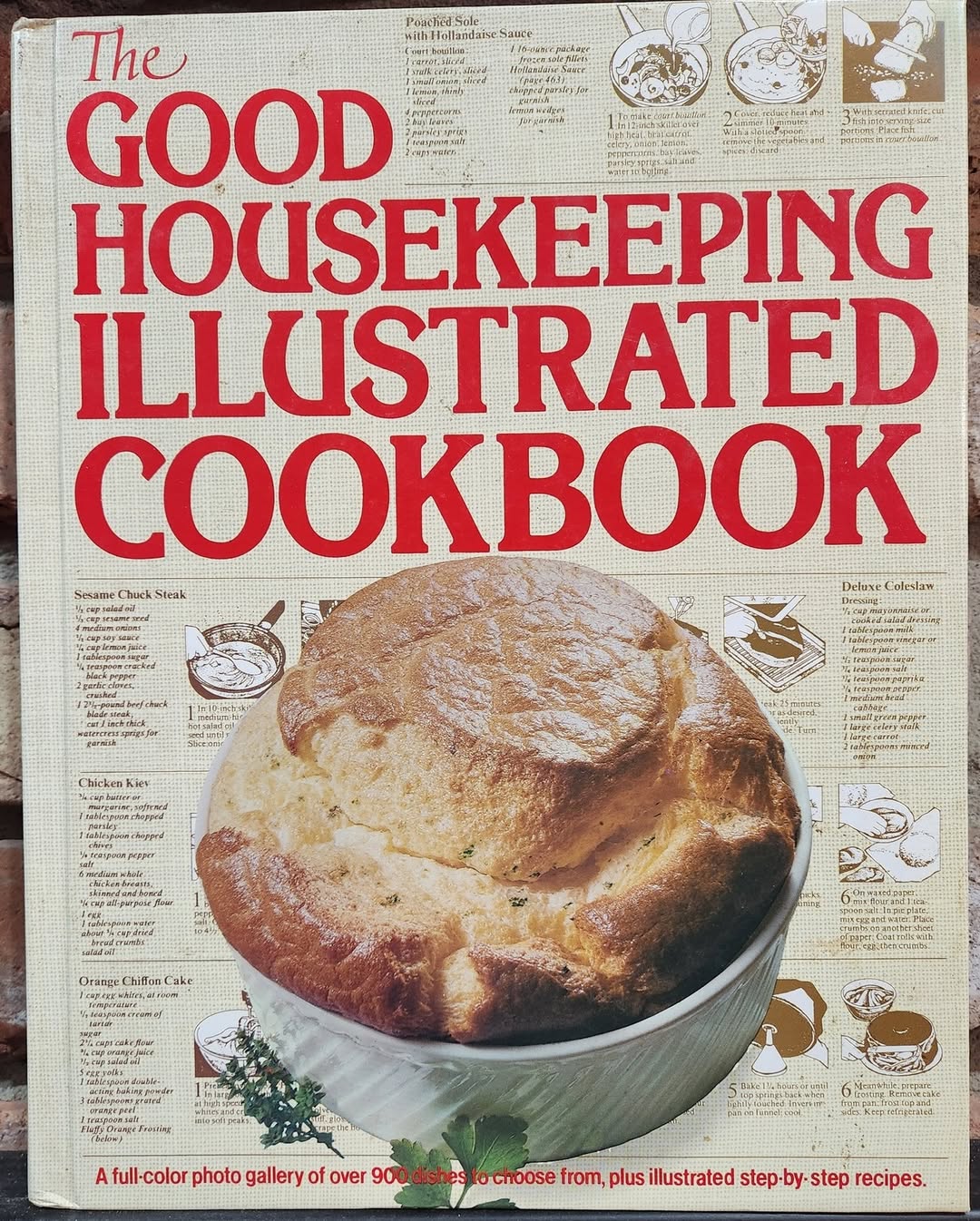 "Good Housekeeping Illustrated Cookbook" 1980 Hardcover