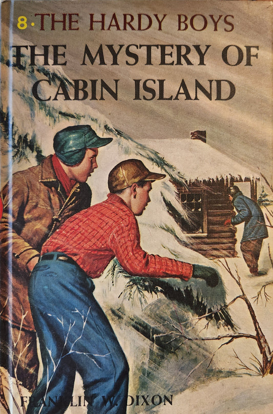 The Hardy Boys, "The Mystery of Cabin Island" by Franklin Dixon.