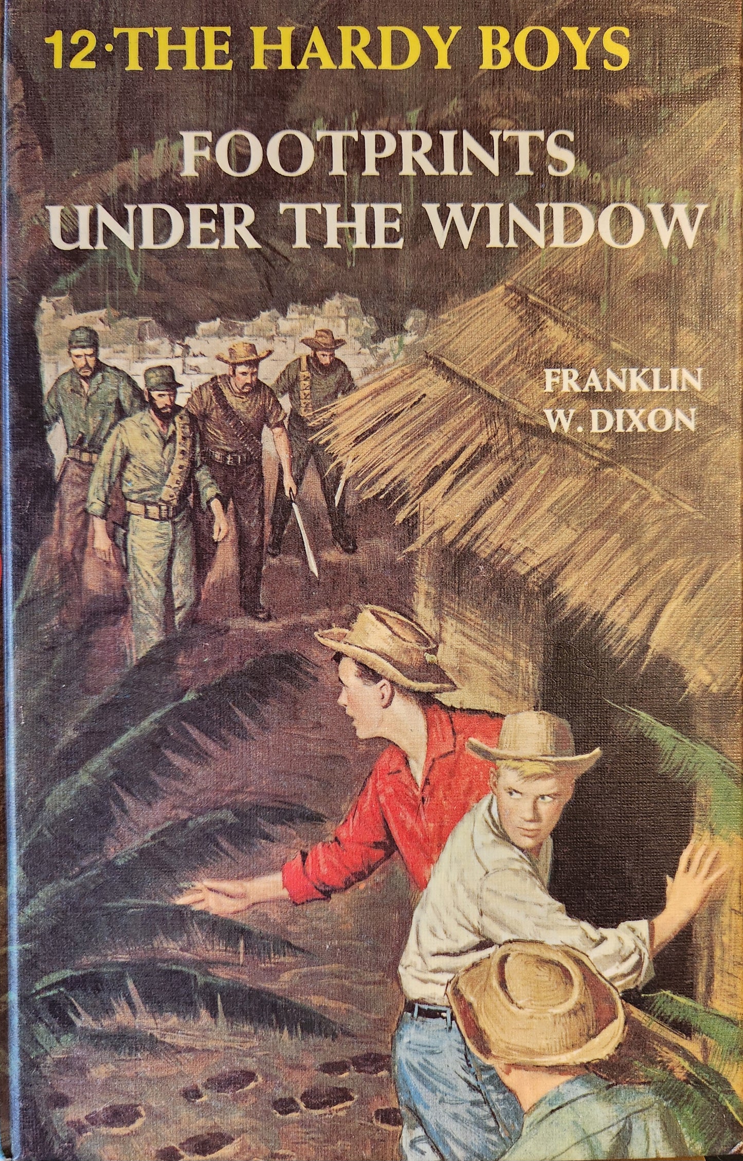 "Footprints Under the Window" The Hardy Boys by Franklin W. Dixon