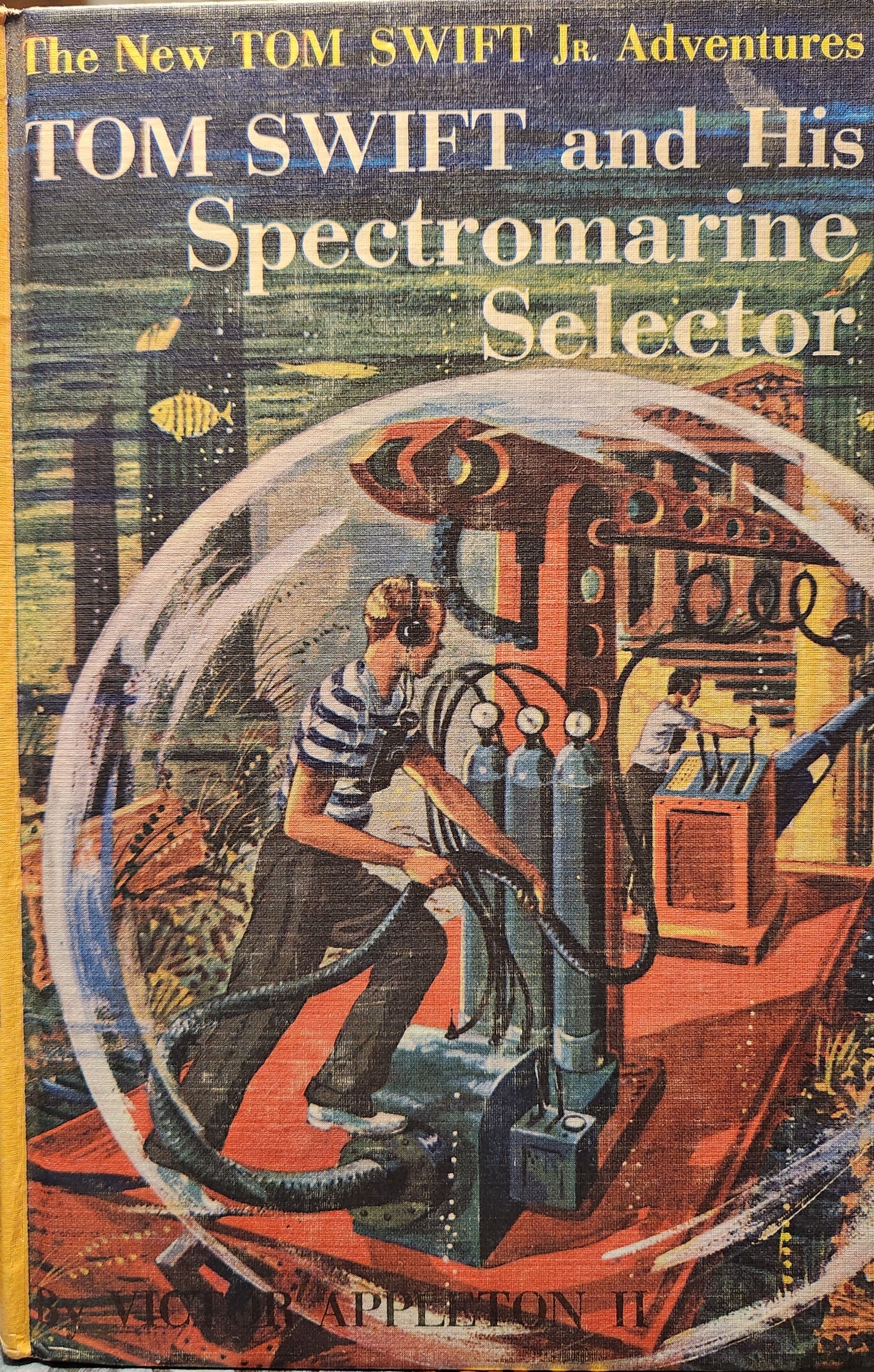 Tom Swift and His Spectromarine Selector, The New Tom Swift Jr Adventures, by Victor Appleton II