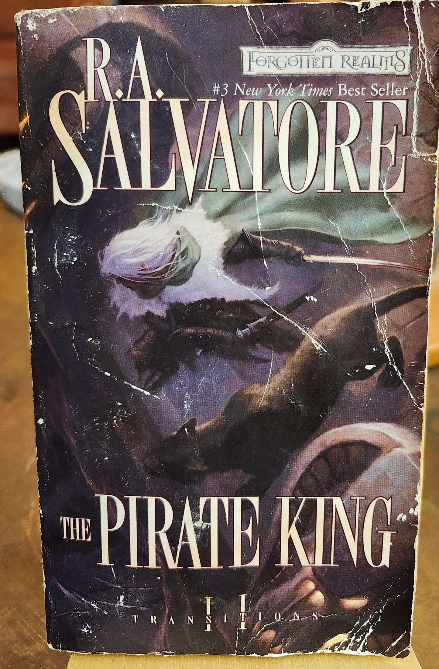 "The Pirate King" by R.A. Salvatore (Forgotten Realms; The Legend of Drizzt, Transitions, Book II)