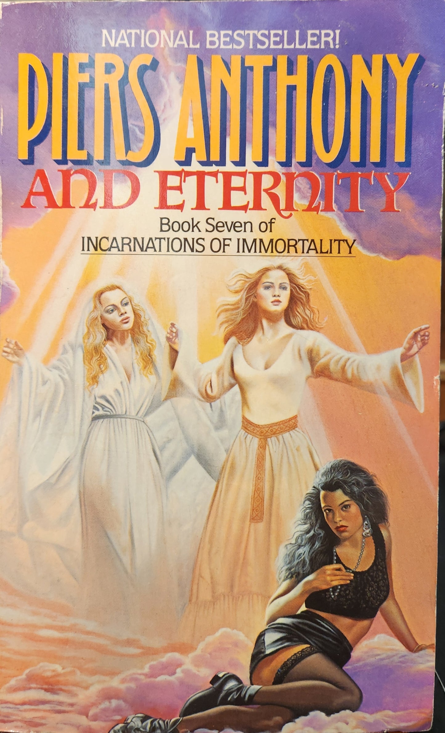 "And Eternity" by Piers Anthony (Book Seven of Incarnations of Immortality) Paperback