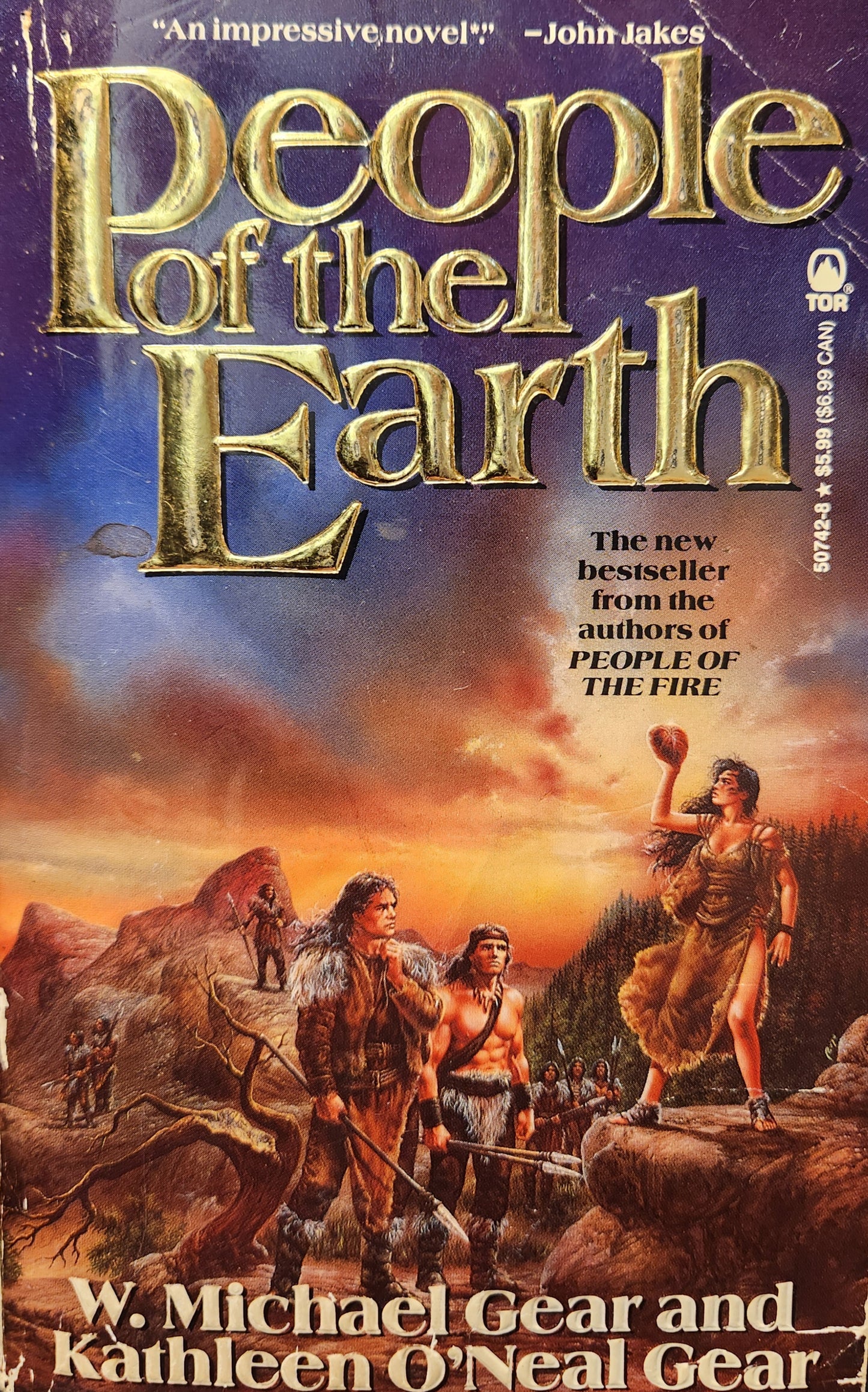 "People of the Earth" by W. Michael and Kathleen O'Neal Gear (The First North Americans series, Book 3)