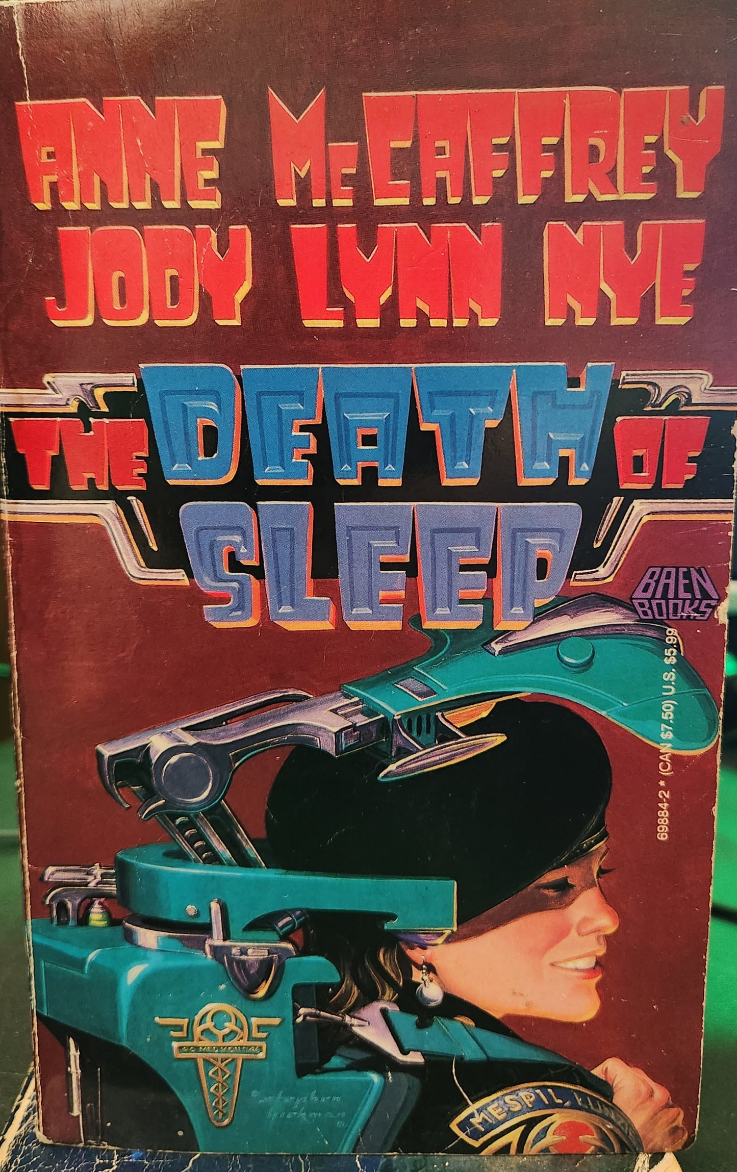 "The Death of Sleep" by Anne McCaffrey and Jody Lynn Nye