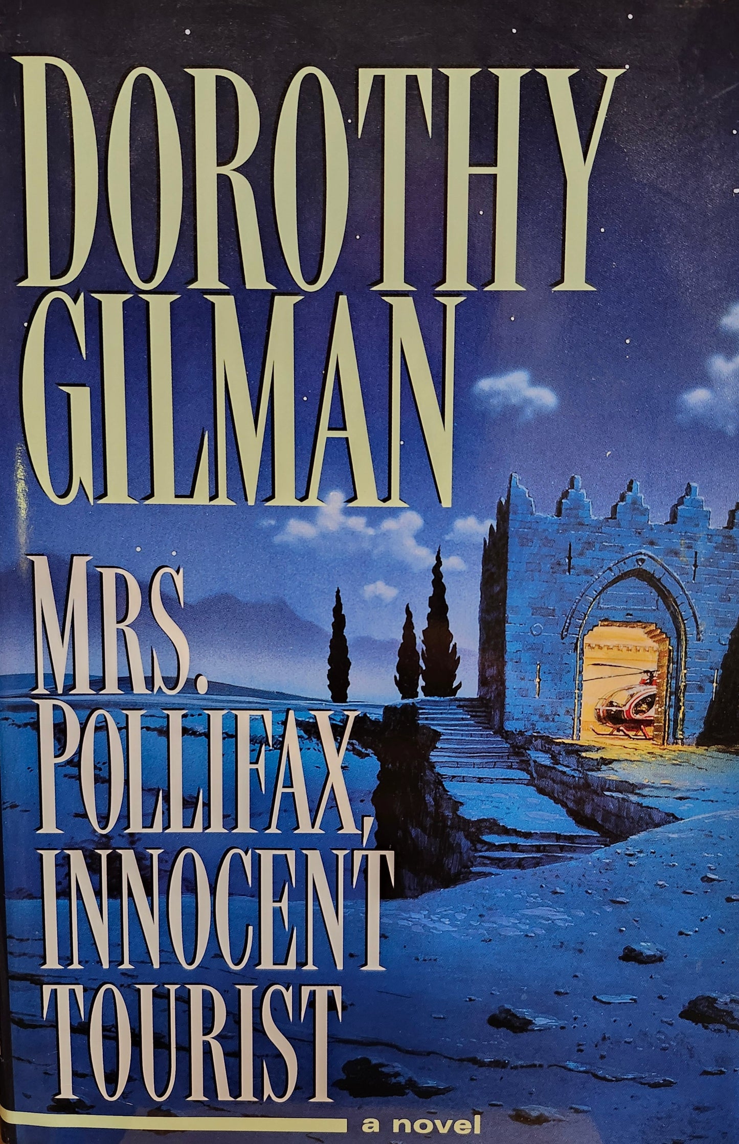 "Mrs. Pollifax, Innocent Tourist" by Dorothy Gilman (Mrs. Pollifax #13)