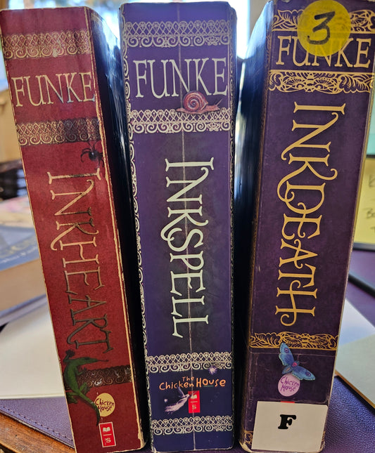 The Inkheart Trilogy by Cornelia Funke (Inkheart, Inkspell, Inkdeath)