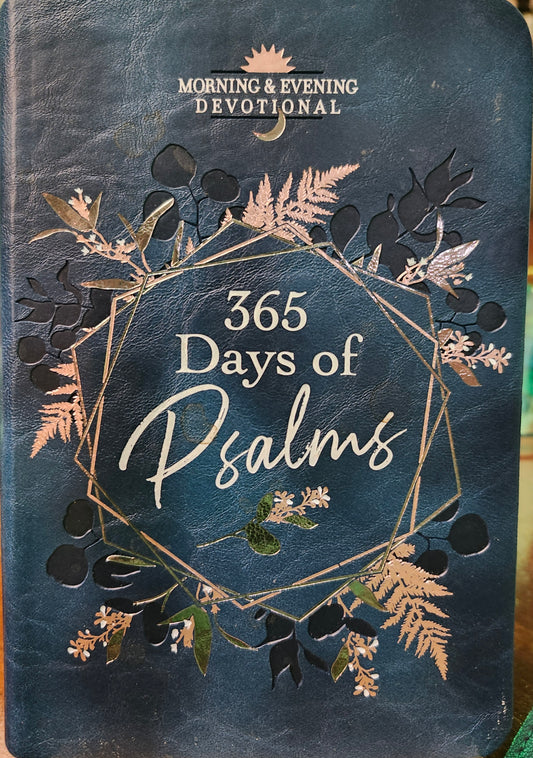 "365 Days of Psalms: A Morning and Evening Devotional" by Janelle Anthony Breckell