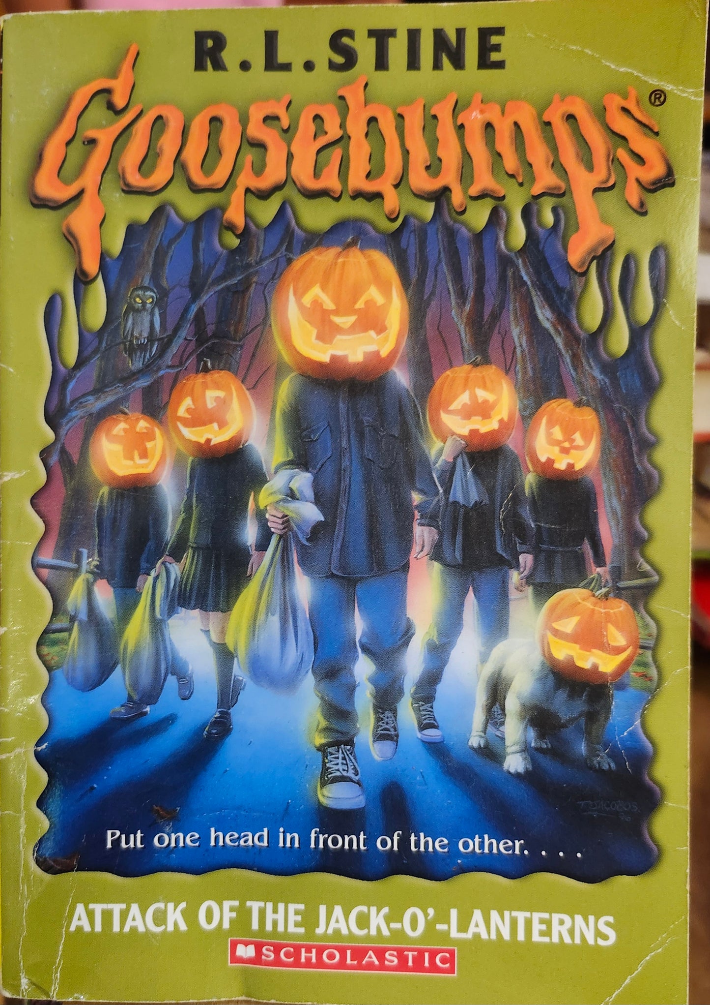 "Attack of the Jack-O'-Lanterns" (Goosebumps) by R.L. Stine