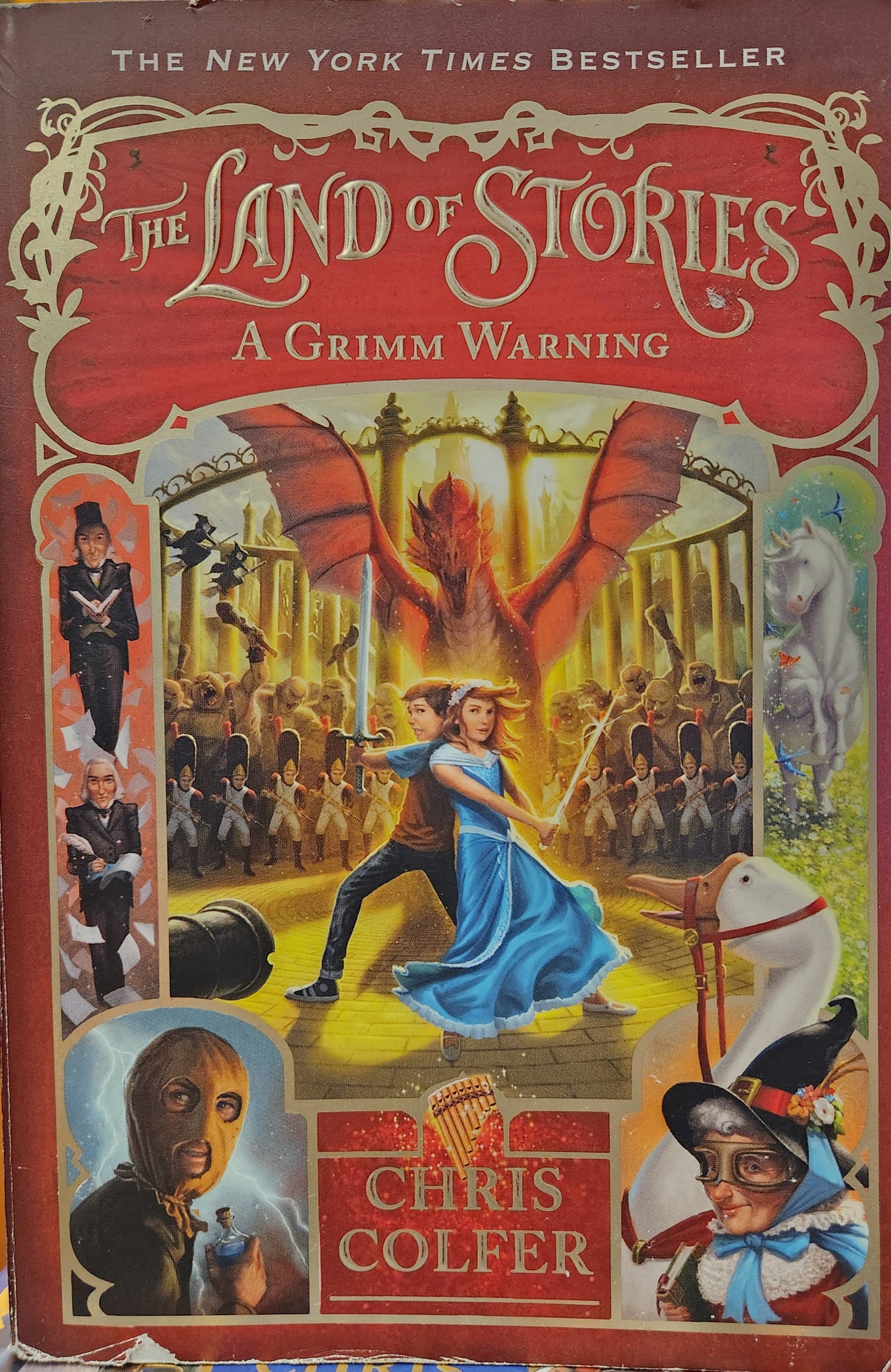 "A Grimm Warning" (The Land of Stories, Book Three) by Chris Colfer