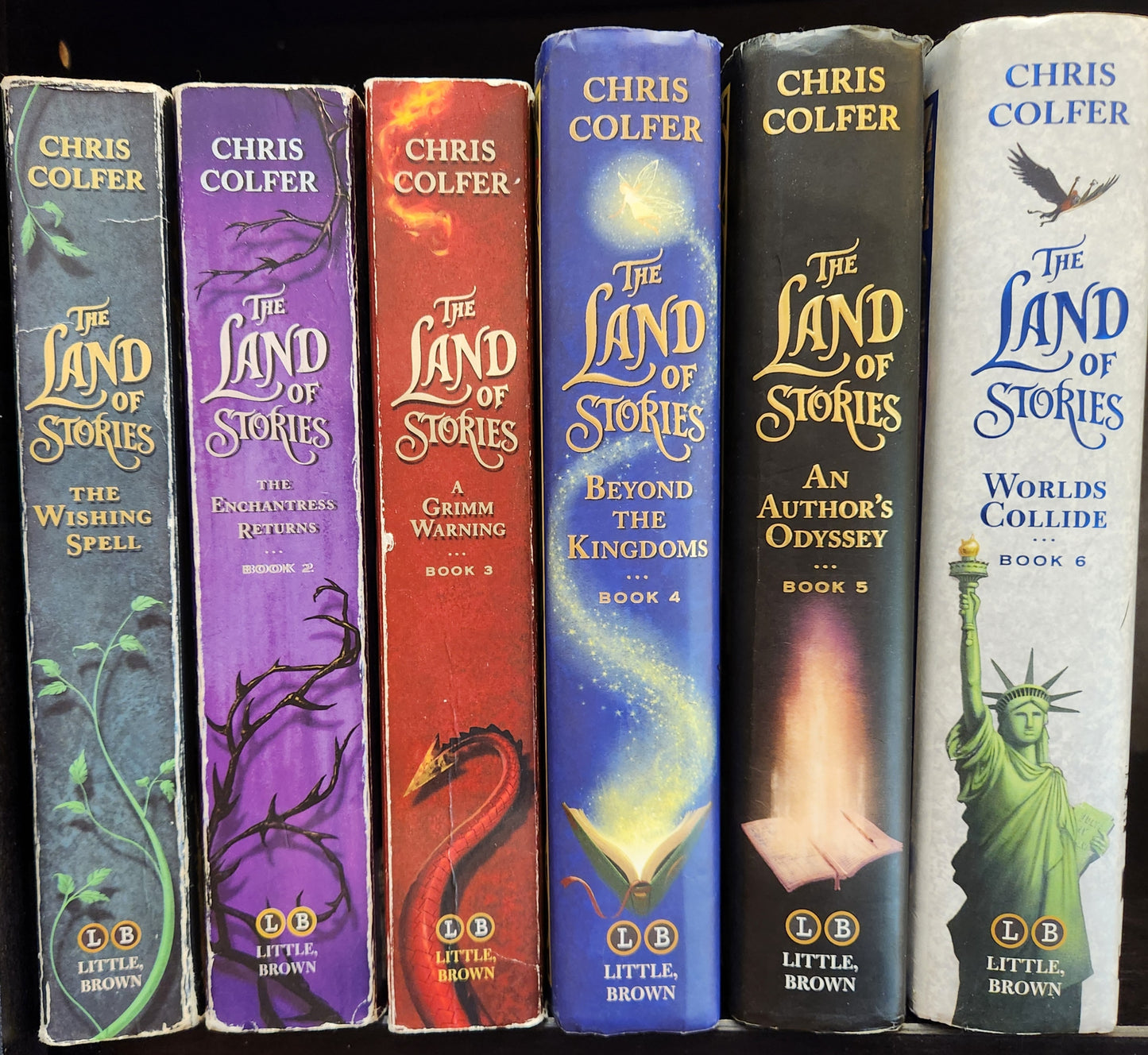 "The Land of Stories" Series. All Six Books (3 paperback/3 hardcover)