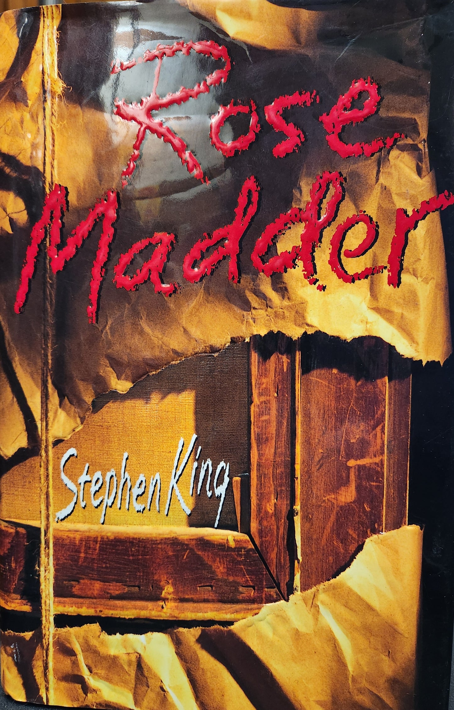 "Rose Madder" by Stephen King, Hardcover