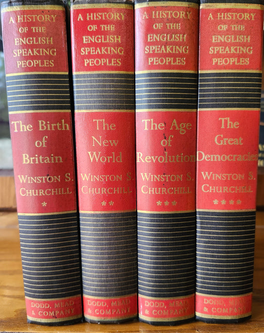 "A History of The English Speaking Peoples" by Winston Churchill (4-volume set)