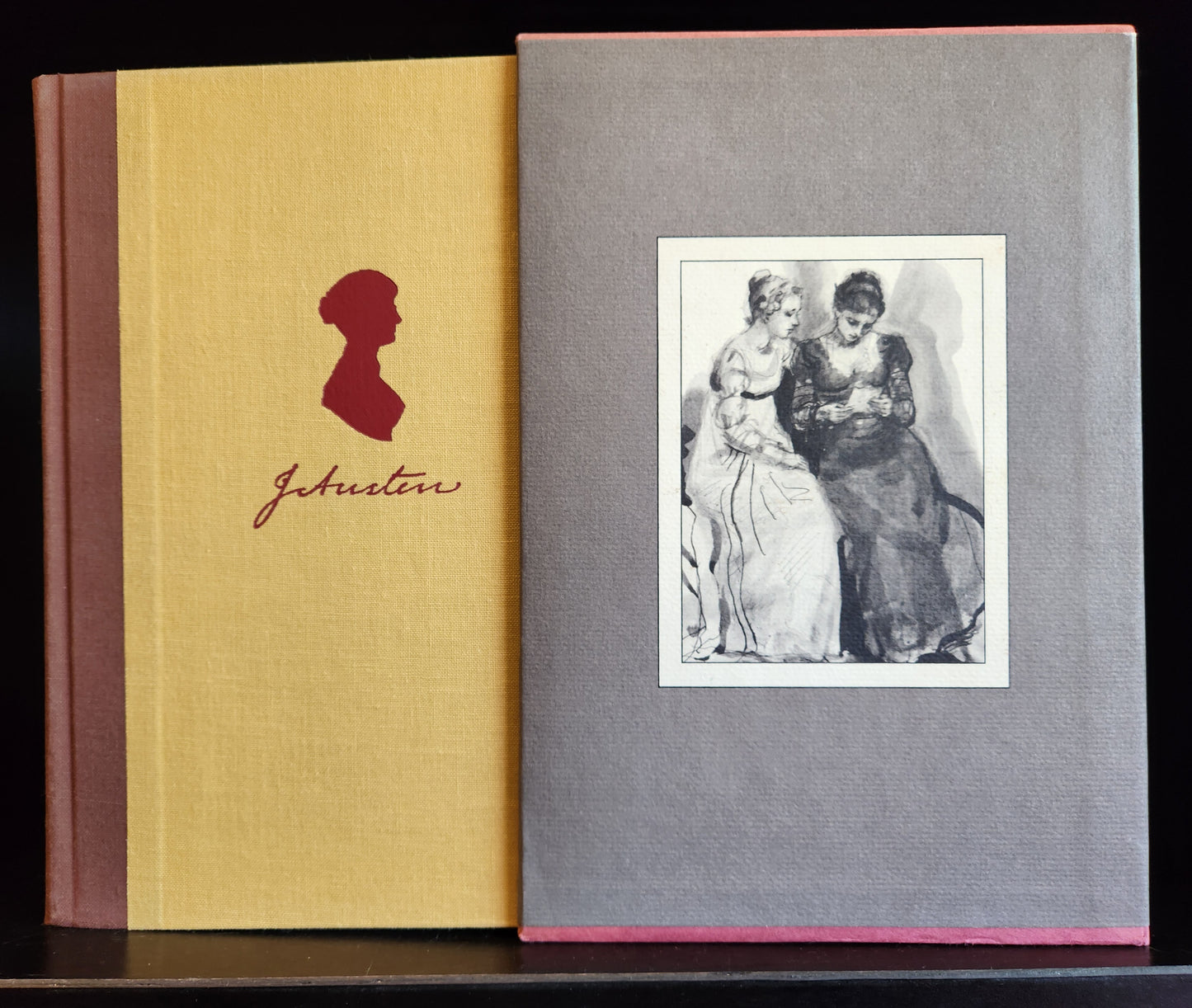 "Pride and Prejudice" by Jane Austin Illustrated by Isabel Bishop (Dutton Edition in slipcover) Like New