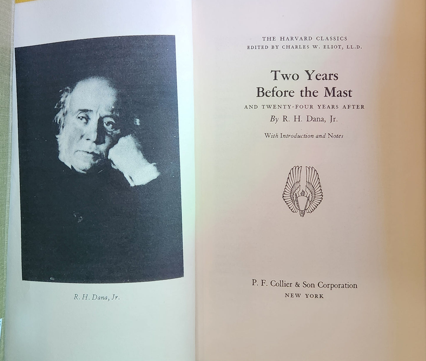 "Two Years Before The Mast" by R. H. Dana Jr. From "The Harvard Classics"