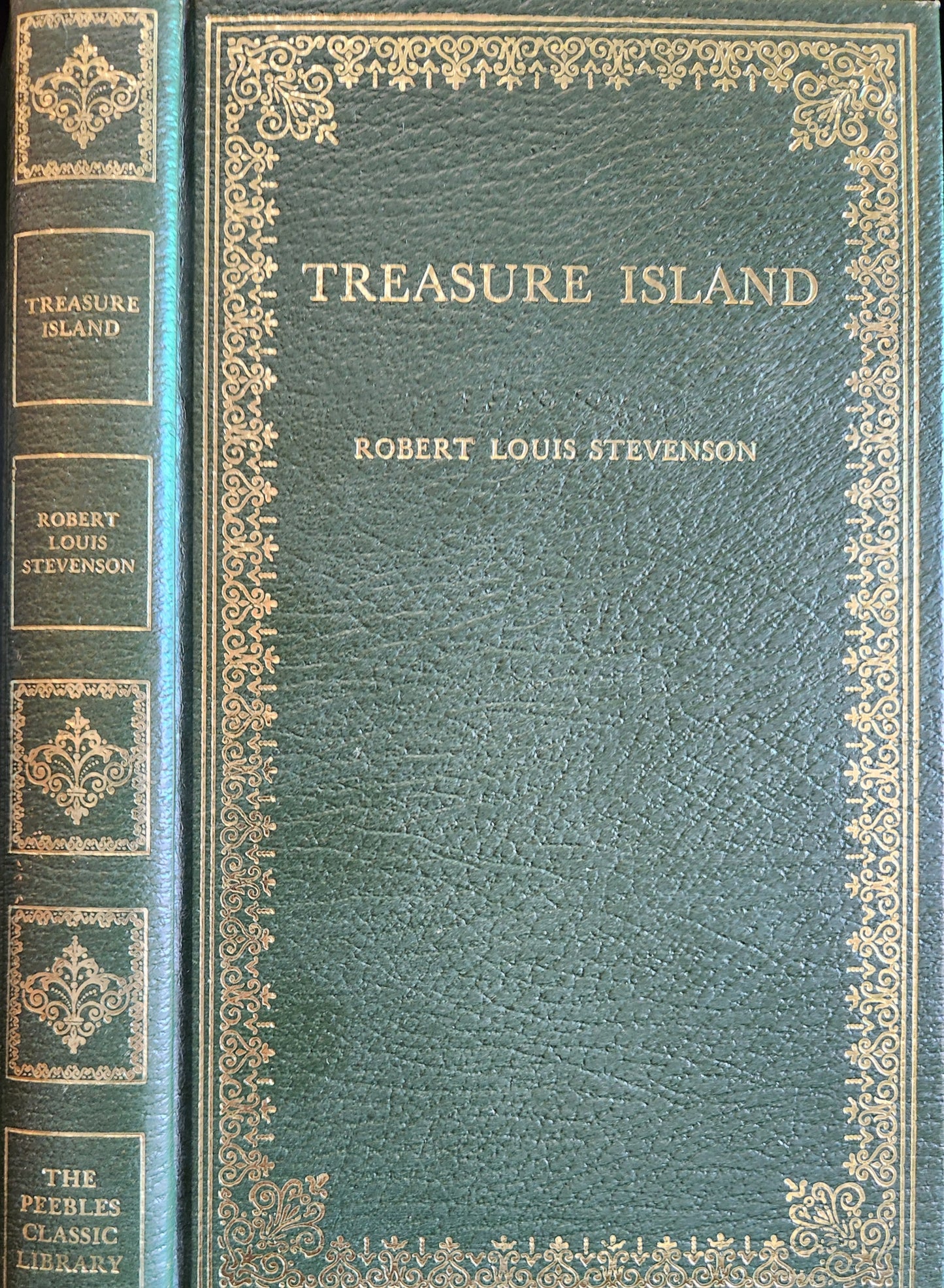 "Treasure Island" by Robert Louis Stevenson (Peebles Classic Library)