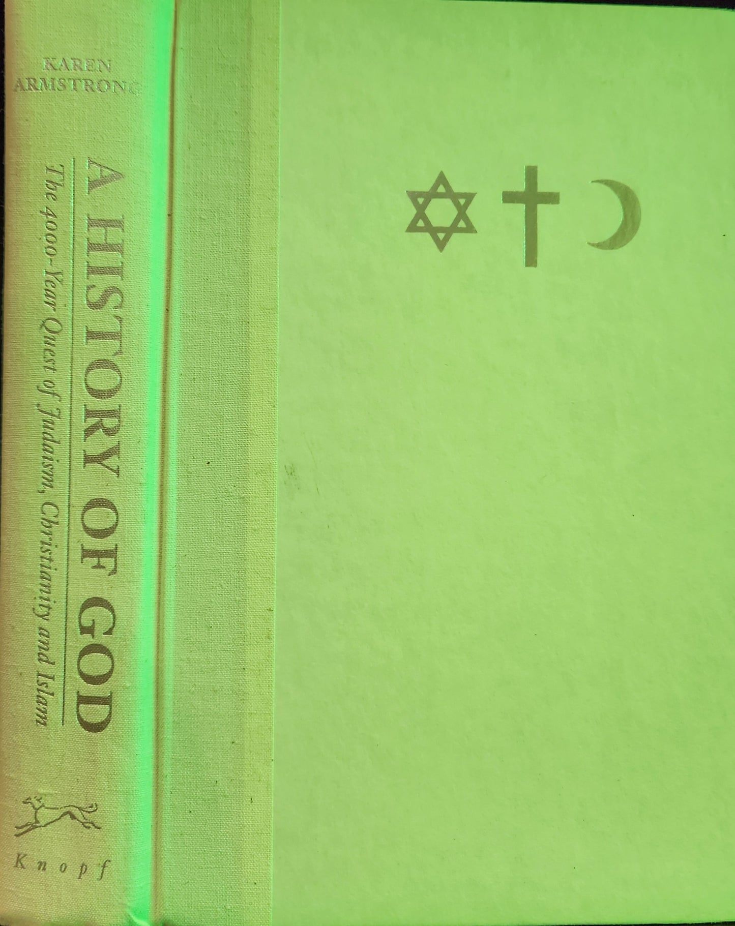 "A History of God, The 4000-year Quest of Judaism, Christianity, and Islam" by Karen Armstrong