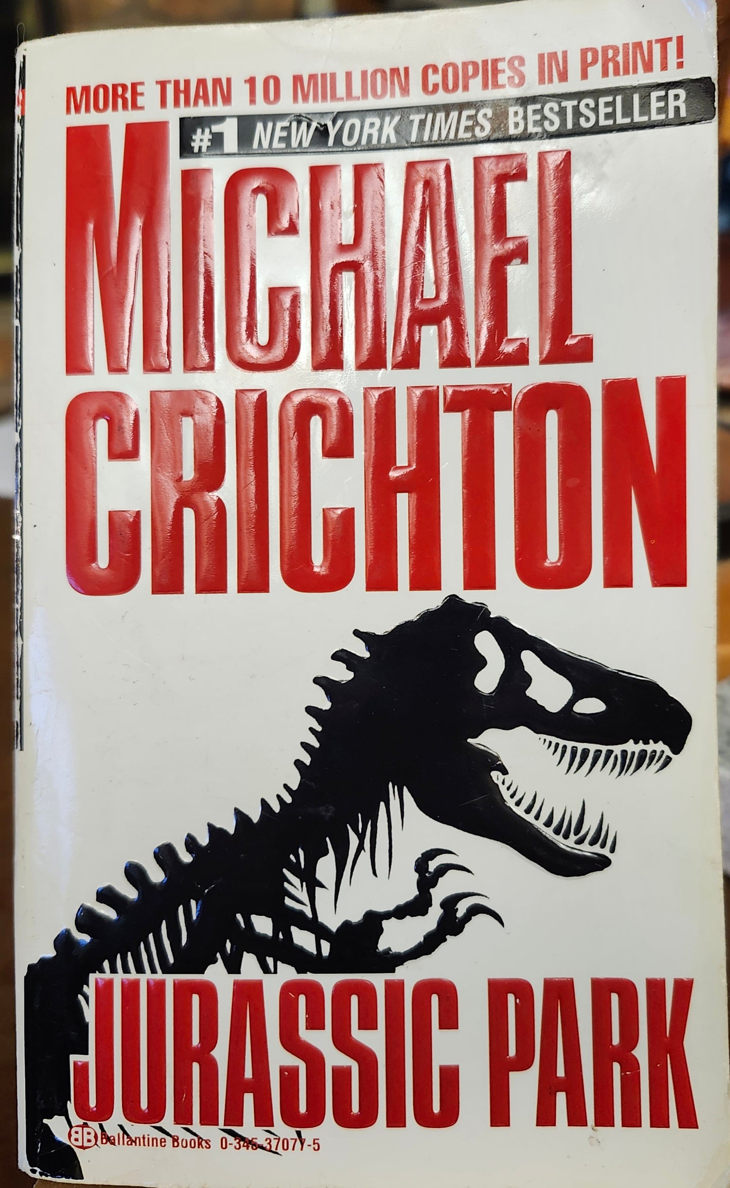 "Jurassic Park" by Michael Crichton