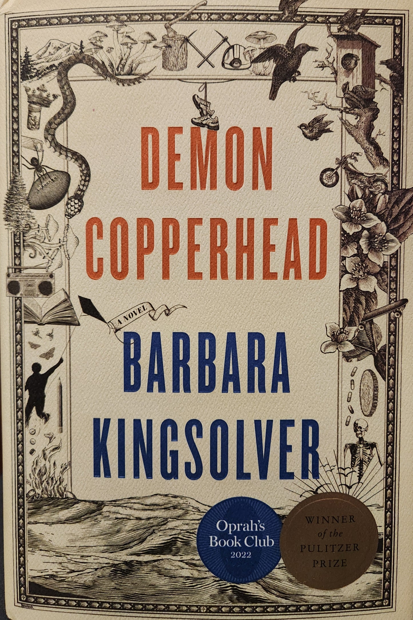 "Demon Copperhead" by Barbara Kingsolver, Hardcover, First Edition