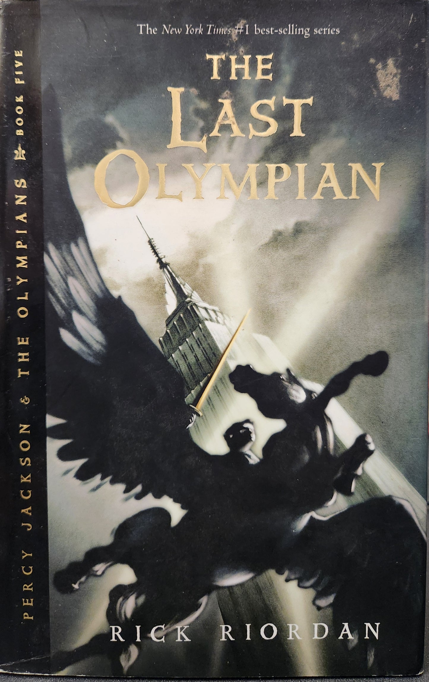 "The Last Olympian" Rick Riordan (Percy Jackson & The Olympians, Book 5) Hardcover