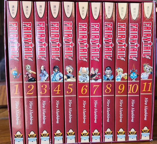 "Fairy Tail" by Hiro Mashima (Vol. 1-11)