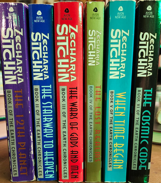 "The Complete Earth Chronicles" by Zecharia Sitchin (7-volume set)