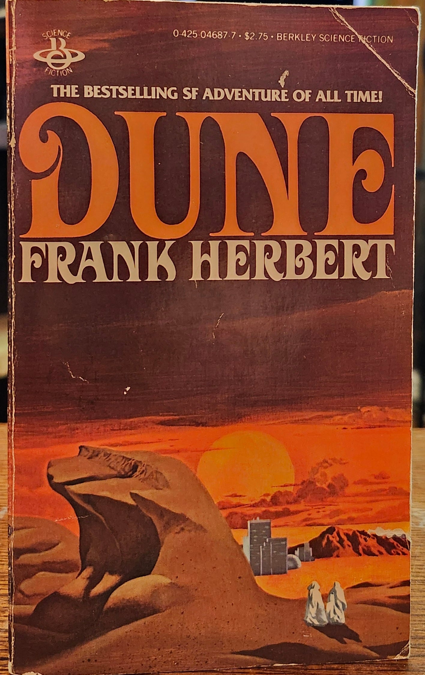 "Dune Trilogy" by Frank Herbert (Original Vintage Berkley paperback set, NO BOX, 1981 printing)