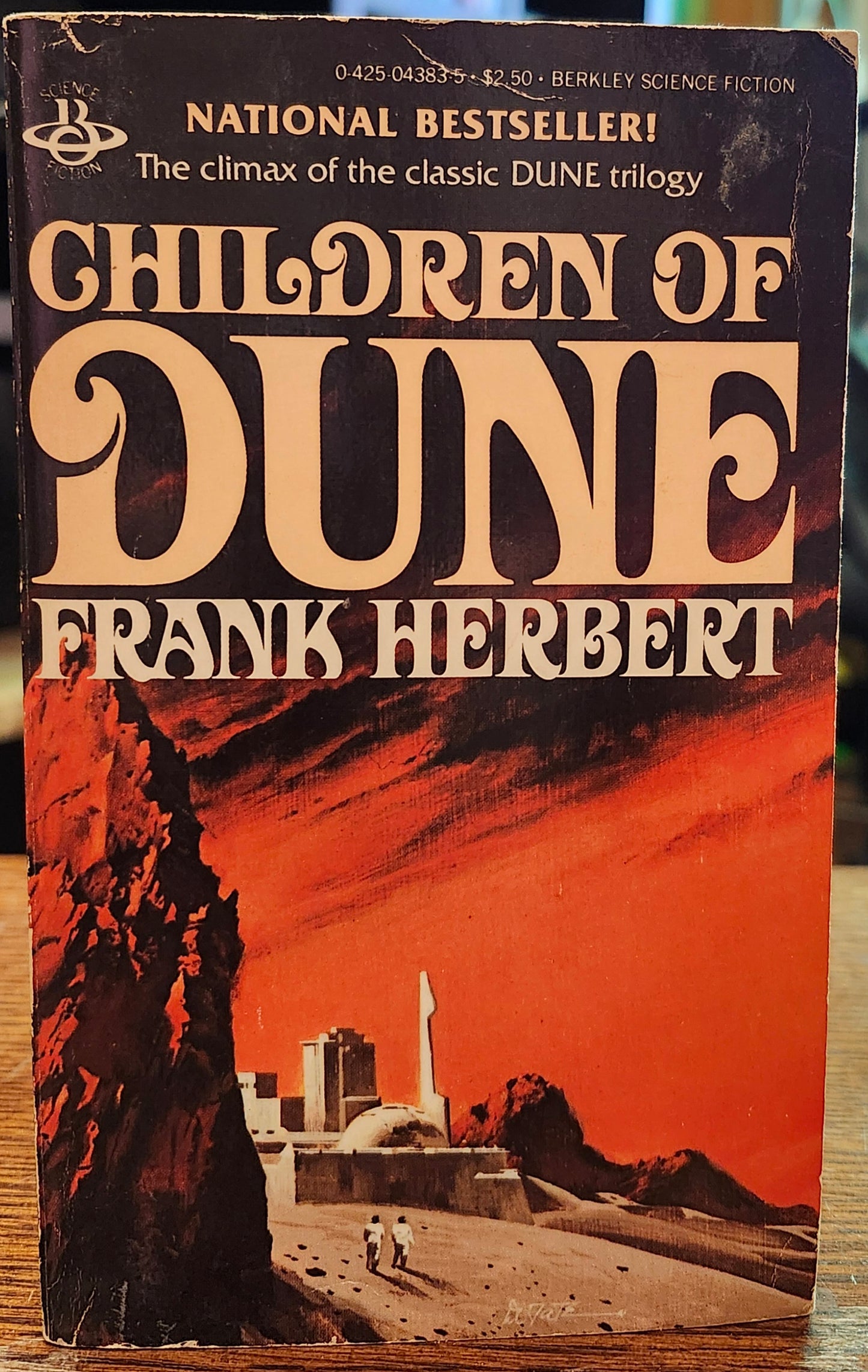 "Dune Trilogy" by Frank Herbert (Original Vintage Berkley paperback set, NO BOX, 1981 printing)