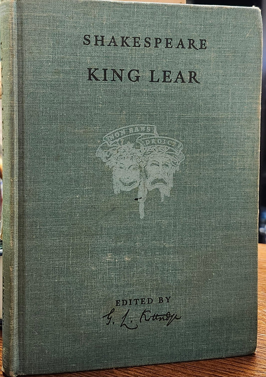 "King Lear" by William Shakespeare, G. L. Kittredge (editor)