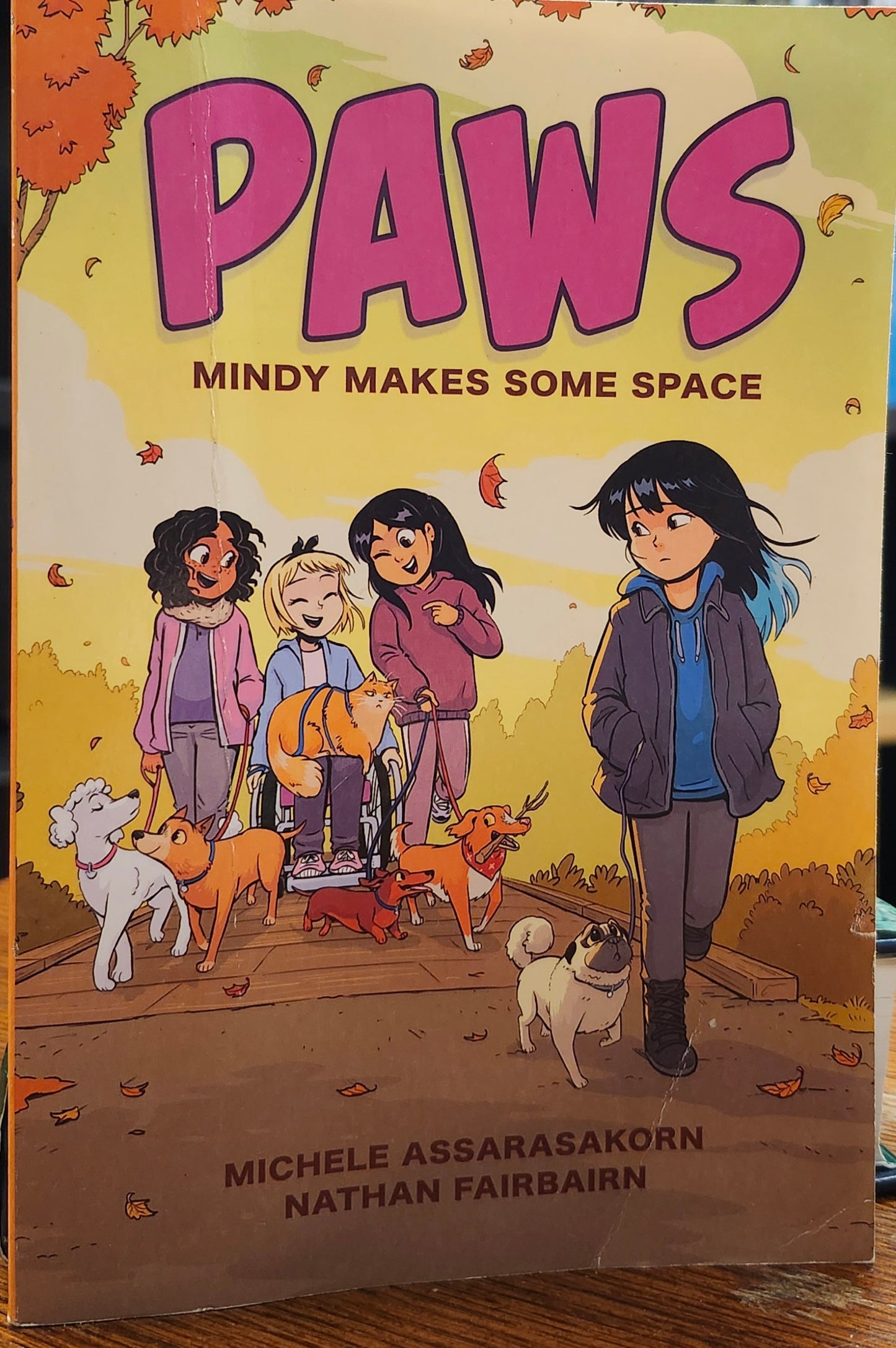 "Paws: Mindy Makes Some Space" by Michele Assarasakorn and Nathan Fairbairn