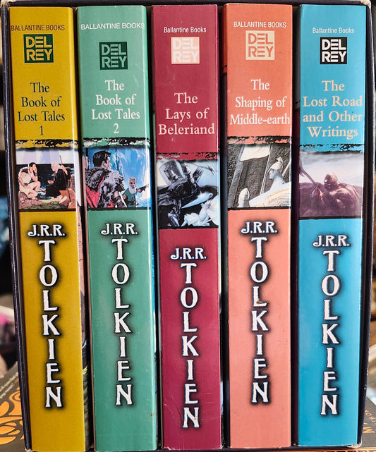 "The Histories of Middle-Earth" by J.R.R. Tolkien (Volumes 1-5, Box Set)