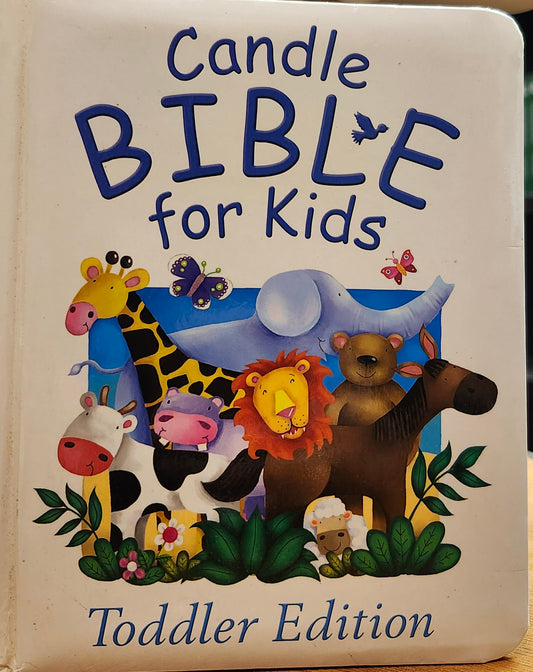 "Candle Bible for Kids: Toddler Edition" by Juliet David (author), Jo Parry (illustrator)