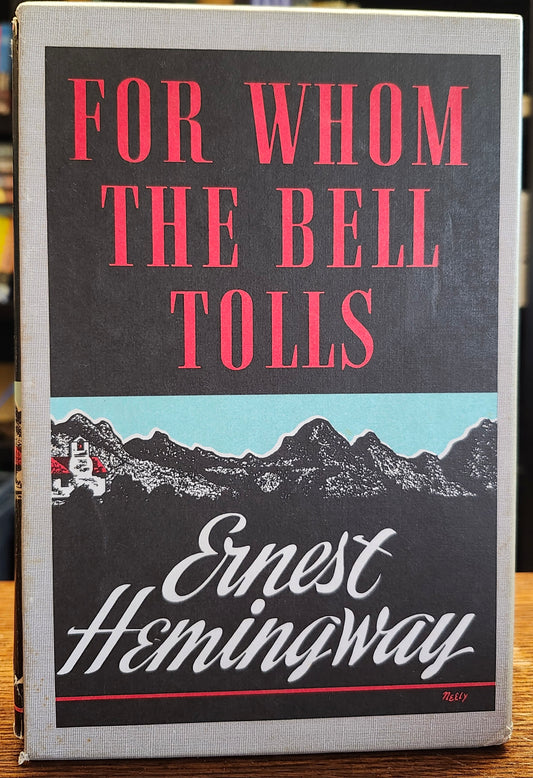 "For Whom the Bell Tolls" by Ernest Hemingway -- First Edition Library