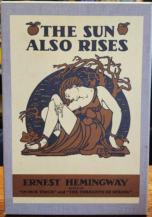 "The Sun Also Rises" by Ernest Hemingway -- First Edition Library