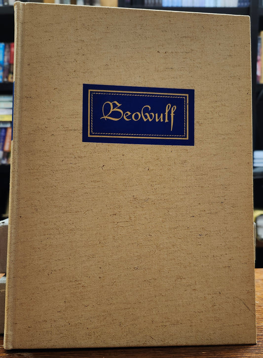 "Beowulf" by William Ellery Leonard (translator), Lynd Ward (illustrator) -- Heritage Press