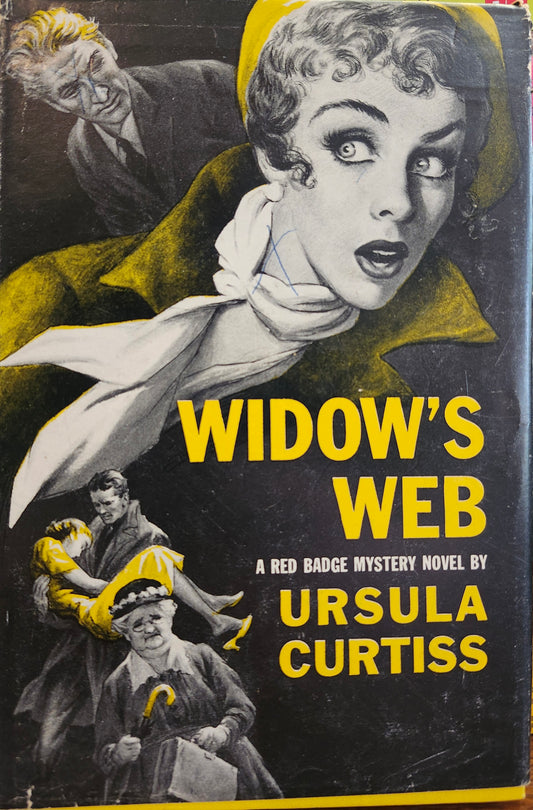 "Widow's Web" by Urusula Curtiss (A Red Badge Mystery)
