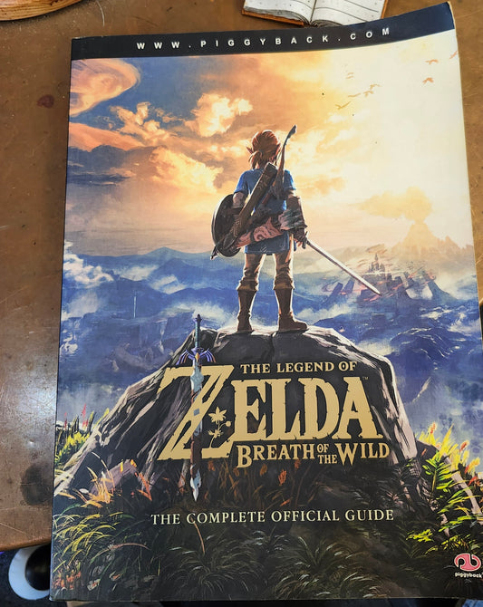 "The Legend of Zelda: Breath of the Wild Complete Official Guide" by Piggyback