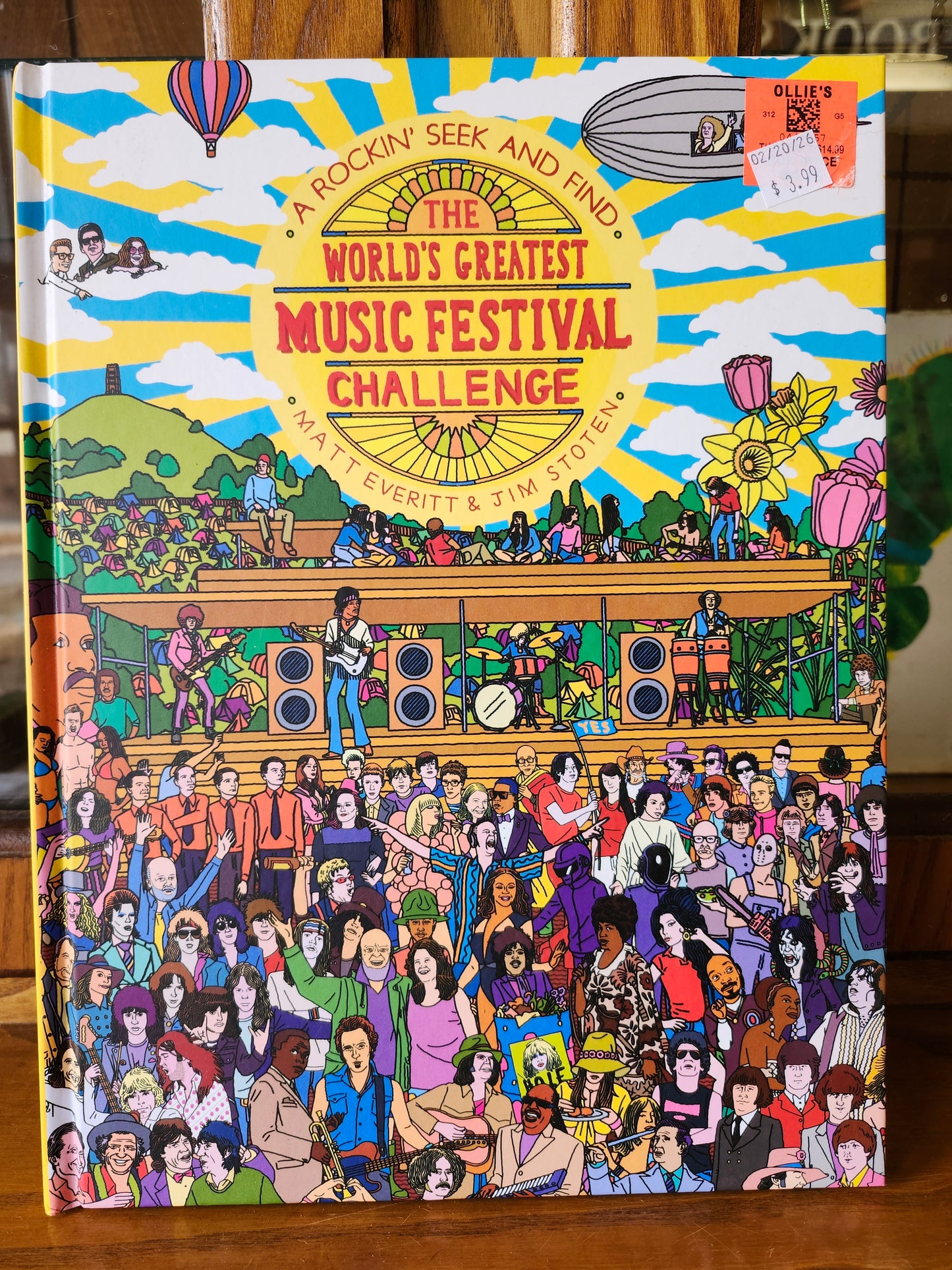 "The World's Greatest Music Festival Challenge: A Rockin' Seek and Find" by Matt Everitt and Jim Stoten