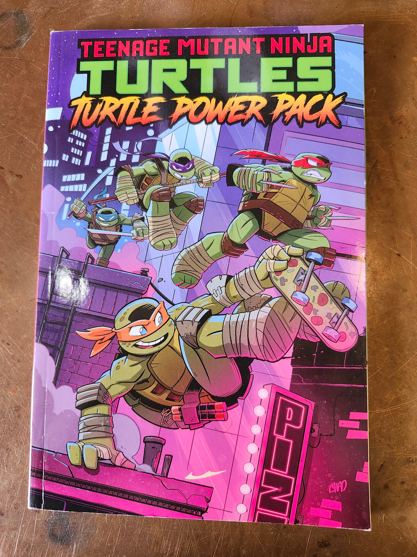 "TNMT: Turtle Power Pack" by IDW Publishing, Bobby Curnow and Scott Fulop (series editors)