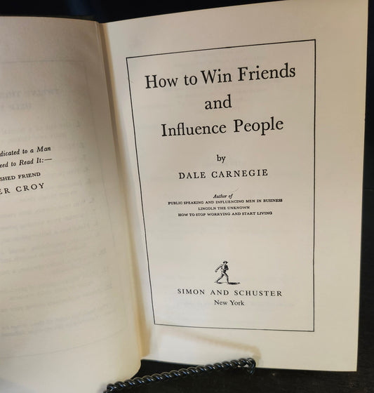 "How to Win Friends and Influence People" by Dale Carnegie (67th Printing - circa 1964)