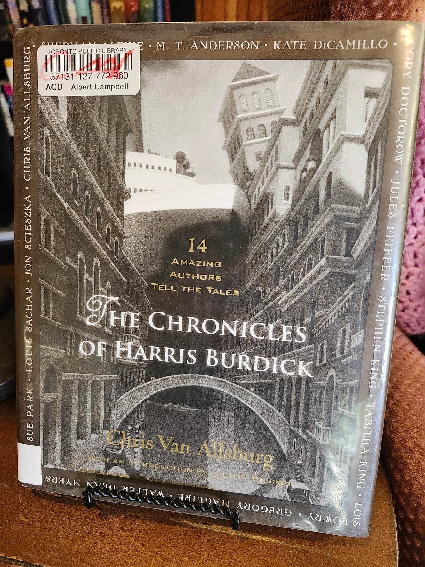 "The Chronicles of Harris Burdick" by Chris Van Allsburg (editor and illustrator), Various Authors