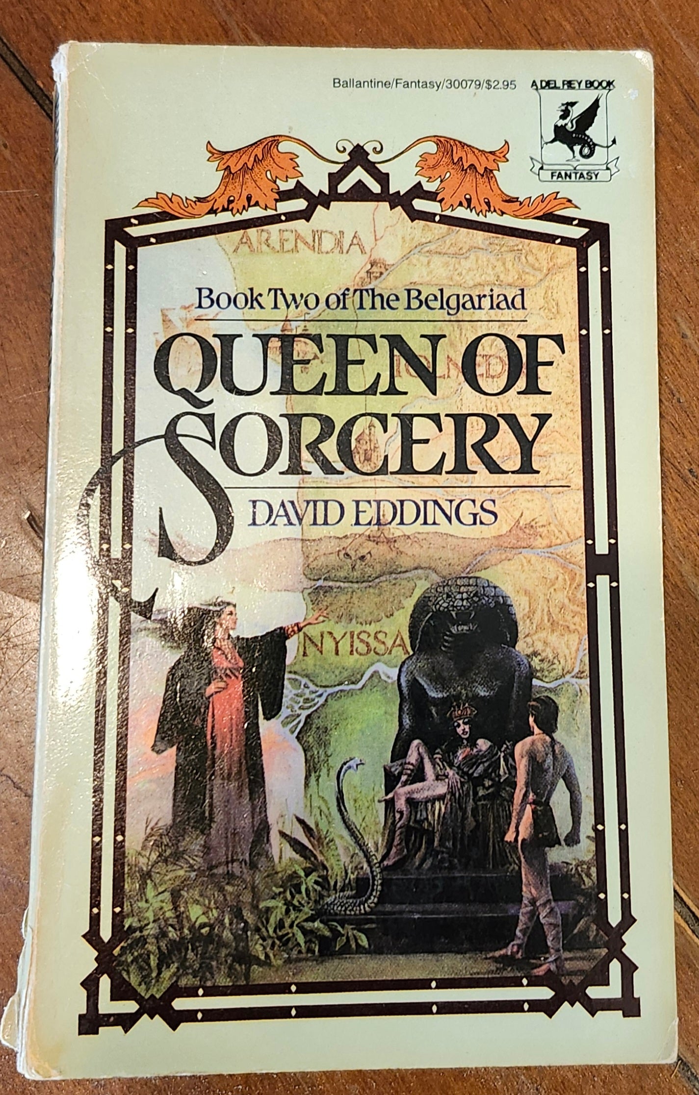 "Queen of Sorcery" by David Eddings (The Belgariad, Book 2)
