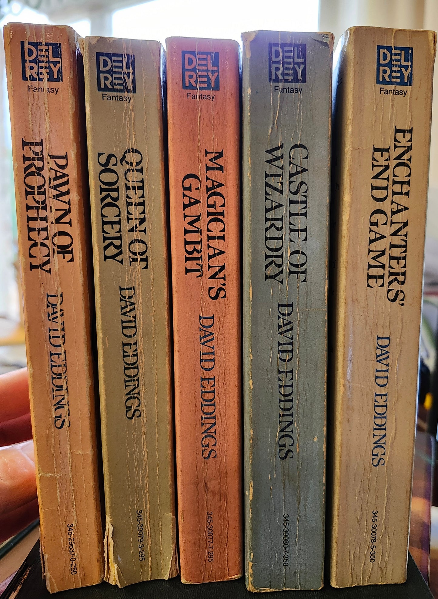 "The Belgariad Series" by David Eddings (Books 1-5, complete)