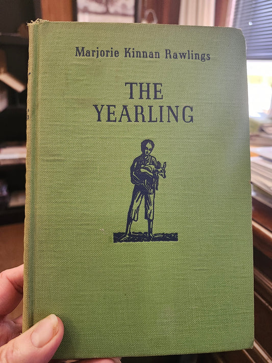 "The Yearling" by Marjorie Kinnan Rawlings (author), Edward Shenton (illustrator)